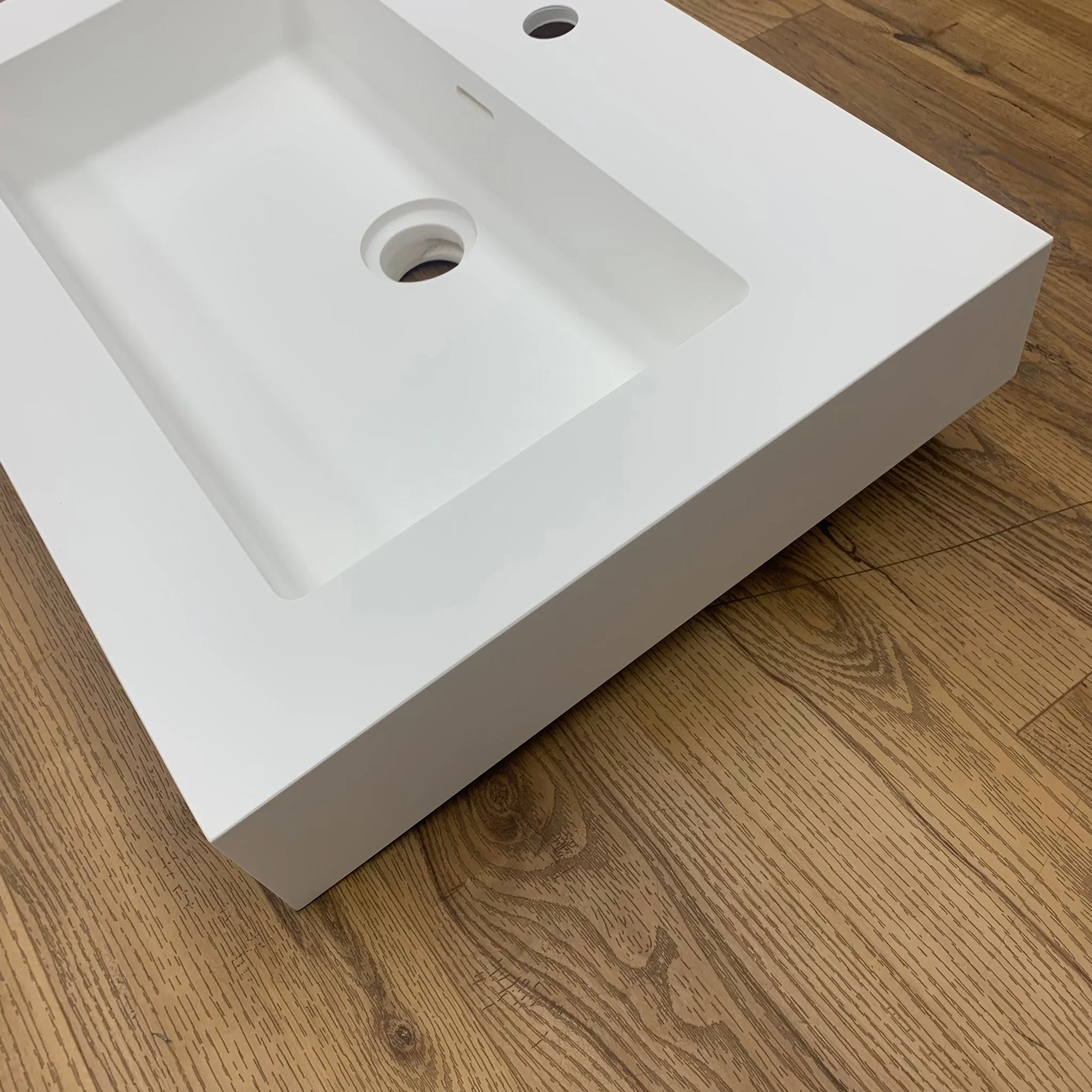 Matte White Resin Sink in White ST-2721 - Image 3